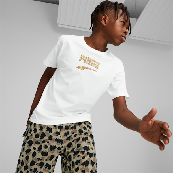 Downtown Shorts Youth, Granola, large-ZAF