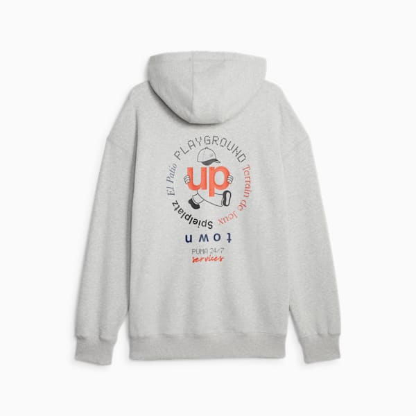 UPTOWN Hoodie, Light Gray Heather, large-ZAF