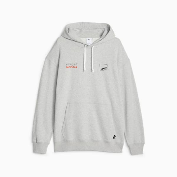 UPTOWN Hoodie, Light Gray Heather, large-ZAF
