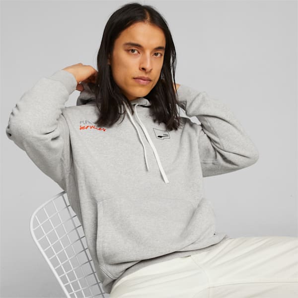 UPTOWN Hoodie, Light Gray Heather, large-ZAF