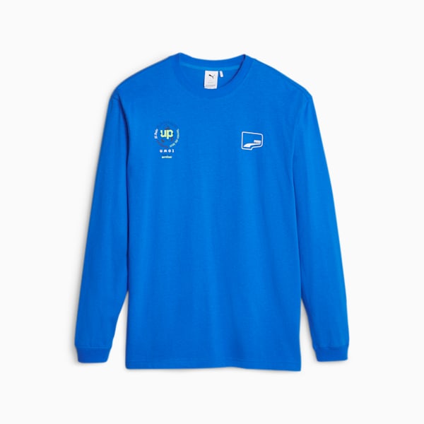 UPTOWN Long Sleeve Tee, Racing Blue, large-ZAF