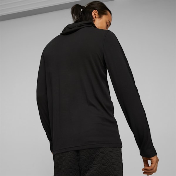 LUXE SPORT T7 Long Sleeve Tee, PUMA Black, large-ZAF