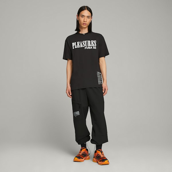 Remera PUMA x PLEASURES Typo, PUMA Black, large-ARG