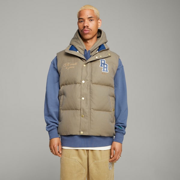 PUMA x RHUIGI Puffer Vest, Persian Blue, large-ZAF