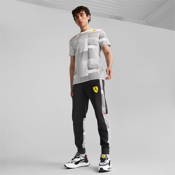 Scuderia Ferrari Race Camo SDS Men's Sweatpants, PUMA Black-AOP, large-ZAF