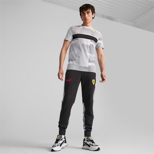 Scuderia Ferrari Race Camo SDS Men's Tee, PUMA Black-AOP, large-ZAF