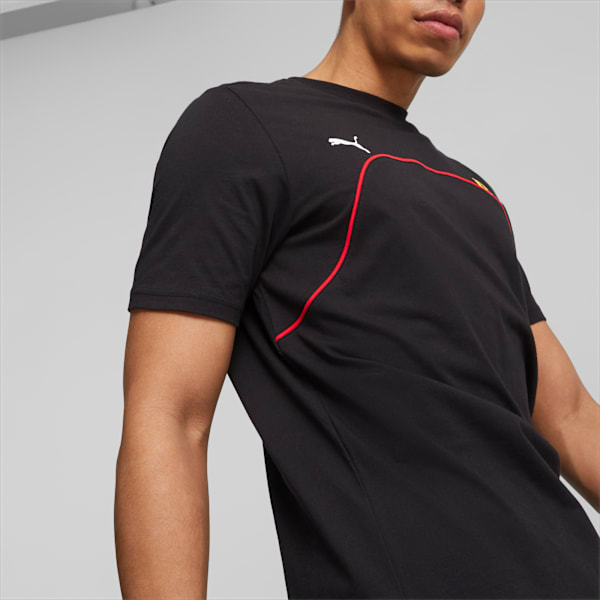 Remera para hombre Scuderia Ferrari Motorsport, PUMA Black, large-ARG