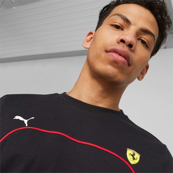 Remera para hombre Scuderia Ferrari Motorsport, PUMA Black, large-ARG