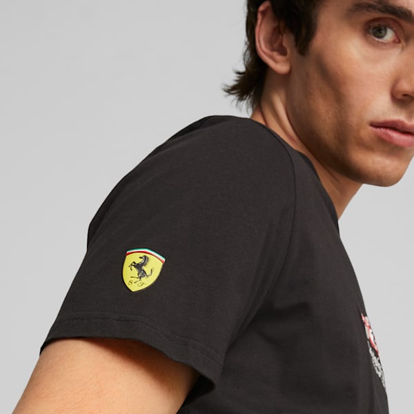 Remera para hombre Scuderia Ferrari Race, PUMA Black, large-ARG