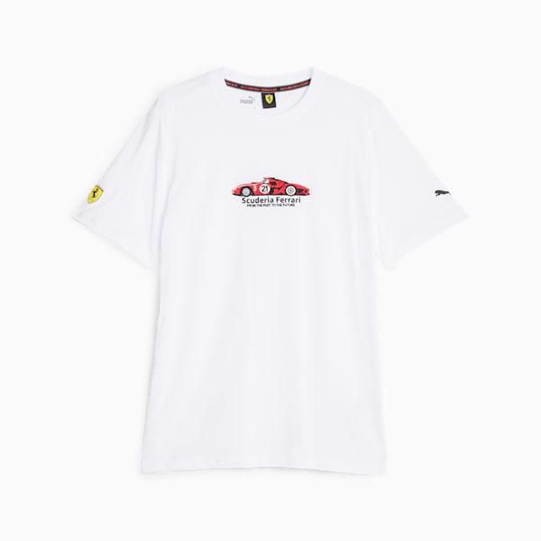 Remera para hombre Scuderia Ferrari Race, PUMA White, large-ARG