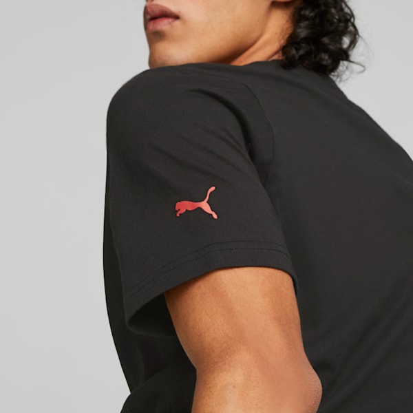 Remera deportiva para hombre Scuderia Ferrari Race, PUMA Black, large-ARG