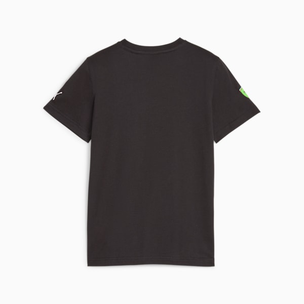 Scuderia Ferrari Youth Motorsport Tee, PUMA Black, large-ZAF