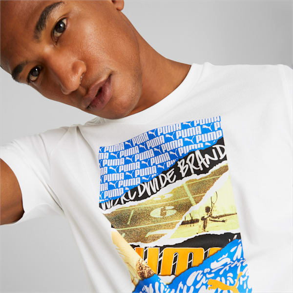 Remera GRAPHICS Photoprint ADP, PUMA White, large-ARG