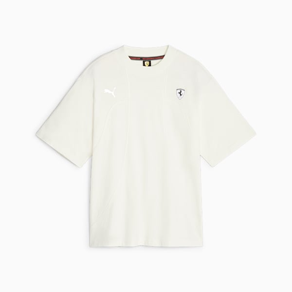 Scuderia Ferrari Style Women's Tee, Warm White, large-ZAF