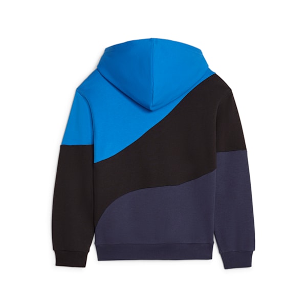 Buzo con capucha POWER CAT para jovenes, PUMA Navy, large-ARG