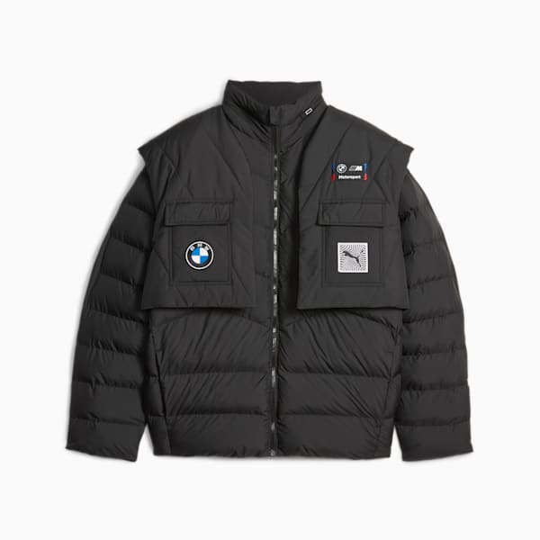 BMW M Motorsport Garage Crew Men's Jacket, PUMA Black, large-ZAF