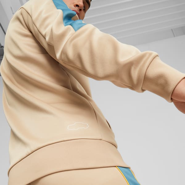 Porsche Legacy MT7 Track Jacket, Sand Dune, large-ZAF