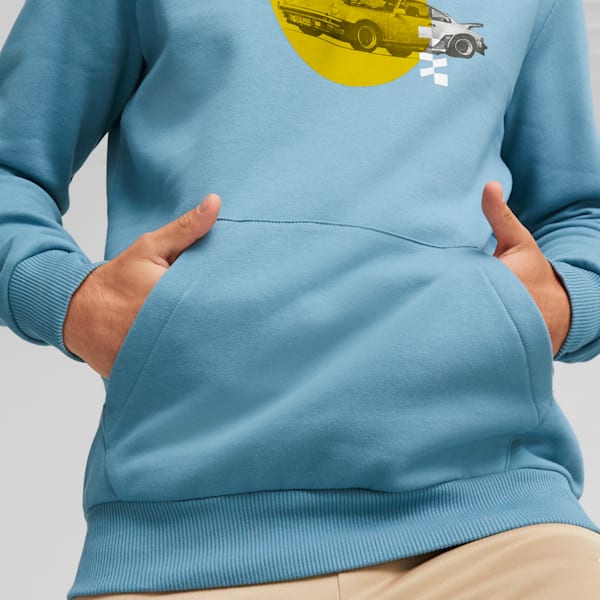 Porsche Legacy Men's Motorsport Sweatshirt, Bold Blue, large-ZAF