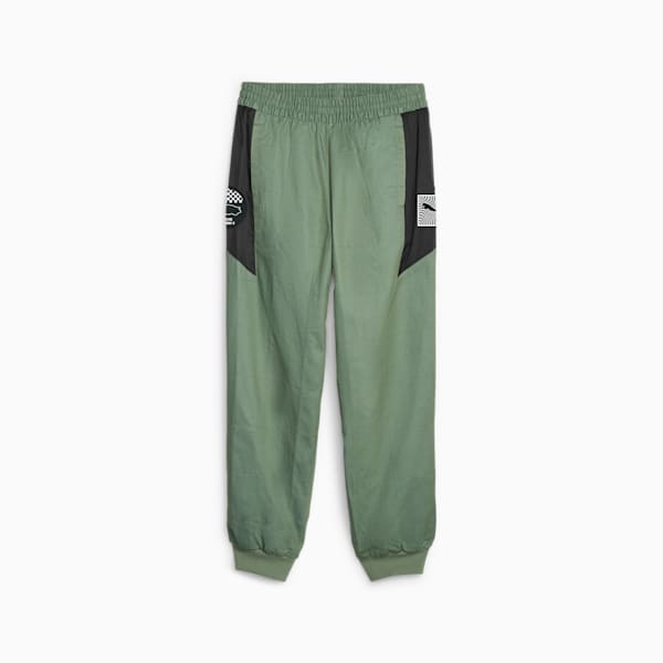 Porsche Legacy Garage Crew Men's Pants, Eucalyptus, large-ZAF