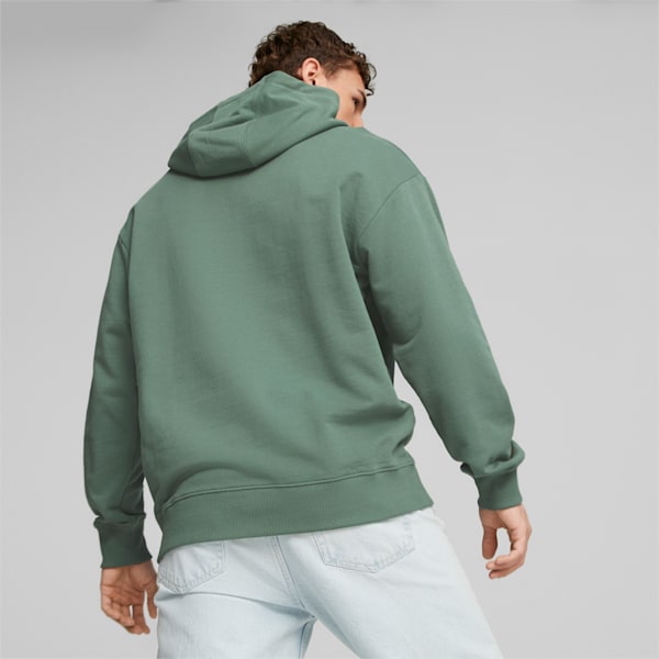 Porsche Legacy Garage Crew Men's Hoodie, Eucalyptus, large-ZAF
