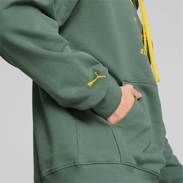 Porsche Legacy Garage Crew Men's Hoodie, Eucalyptus, large-ZAF