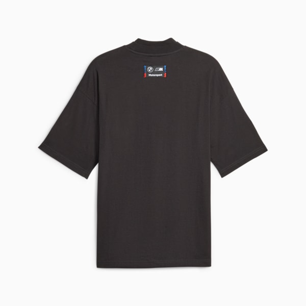 BMW M Motorsport Garage Crew Men's Tee, PUMA Black, large-ZAF