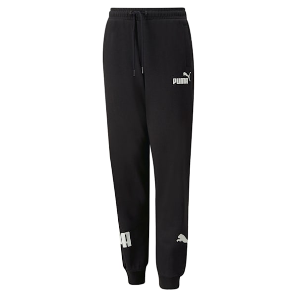 Pantalones de deporte juveniles POWER, PUMA Black, large-ARG