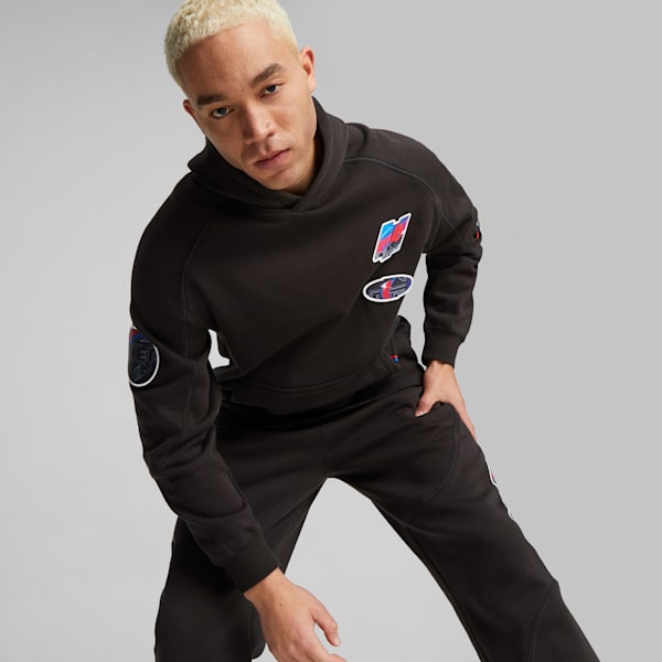 BMW M Motorsport Statement Hoodie, PUMA Black, large-ZAF