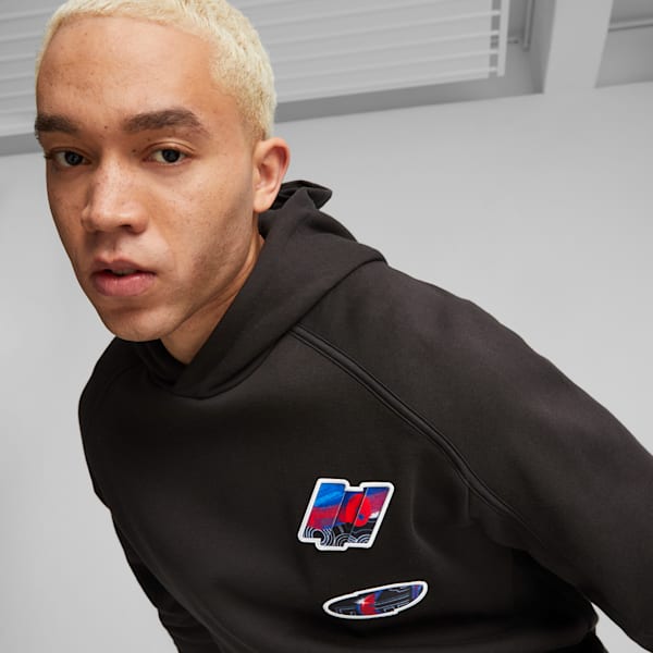 BMW M Motorsport Statement Hoodie, PUMA Black, large-ZAF
