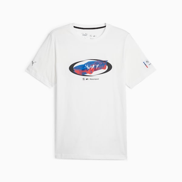 BMW M Motorsport Statement Car Tee, PUMA White, large-ZAF