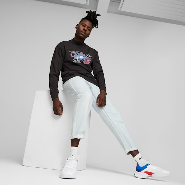 BMW M Motorsport Statement Long Sleeve Tee, PUMA Black, large-ZAF