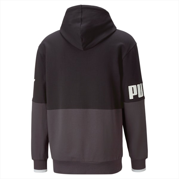 Buzo con capucha PUMA POWER, PUMA Black, large-ARG