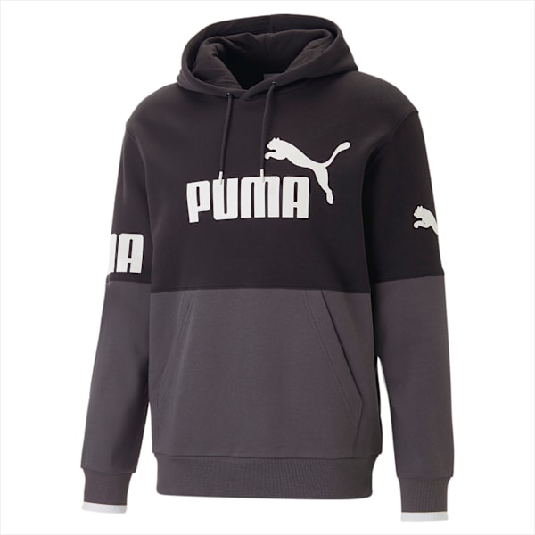 Buzo con capucha PUMA POWER, PUMA Black, large-ARG