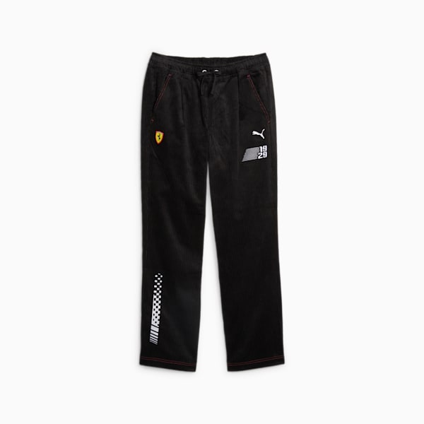Scuderia Ferrari Race Garage Crew Men's Pants, PUMA Black, large-ZAF
