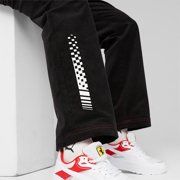 Scuderia Ferrari Race Garage Crew Men's Pants, PUMA Black, large-ZAF