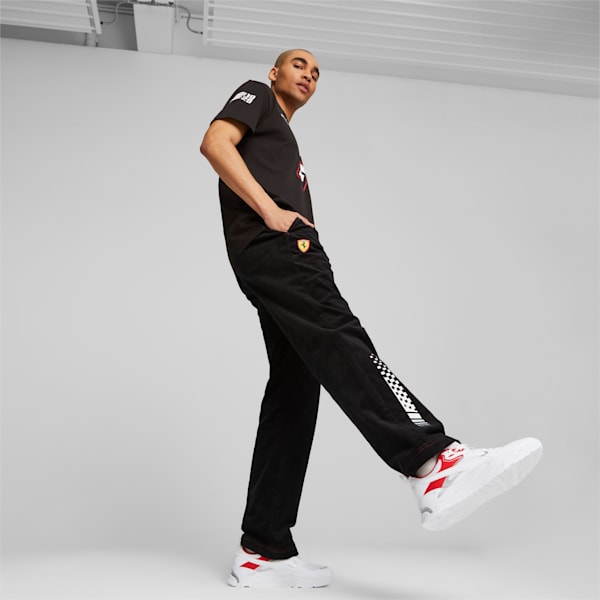Scuderia Ferrari Race Garage Crew Men's Pants, PUMA Black, large-ZAF