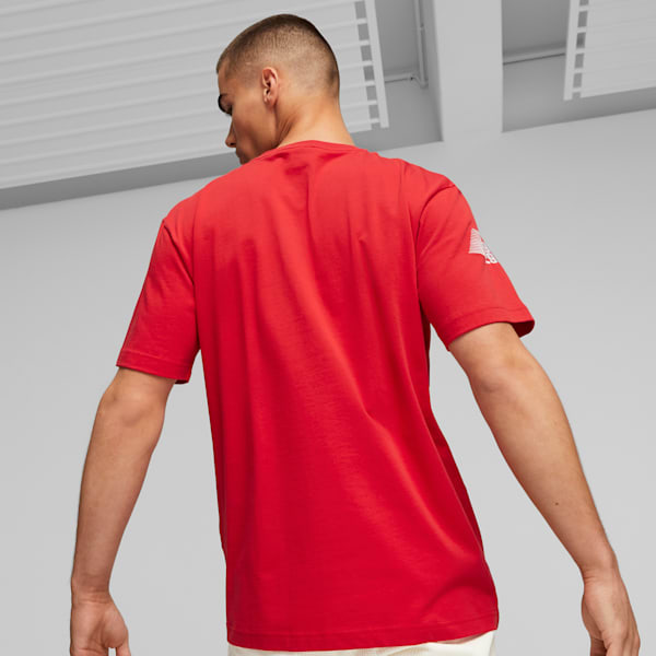 Scuderia Ferrari Race Garage Crew Men's Tee, Rosso Corsa, large-ZAF