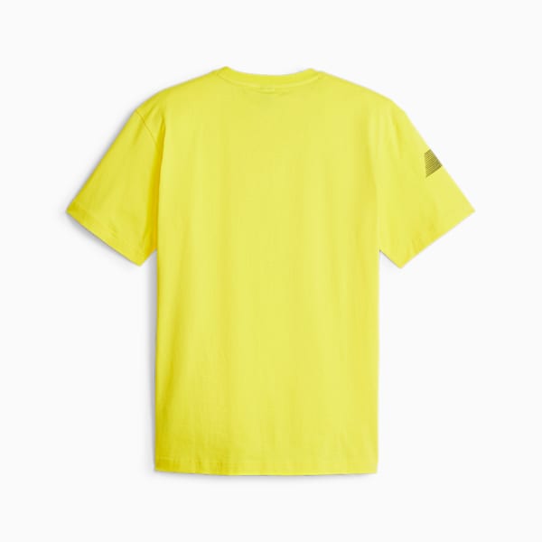 Scuderia Ferrari Race Garage Crew Men's Tee, Speed Yellow, large-ZAF