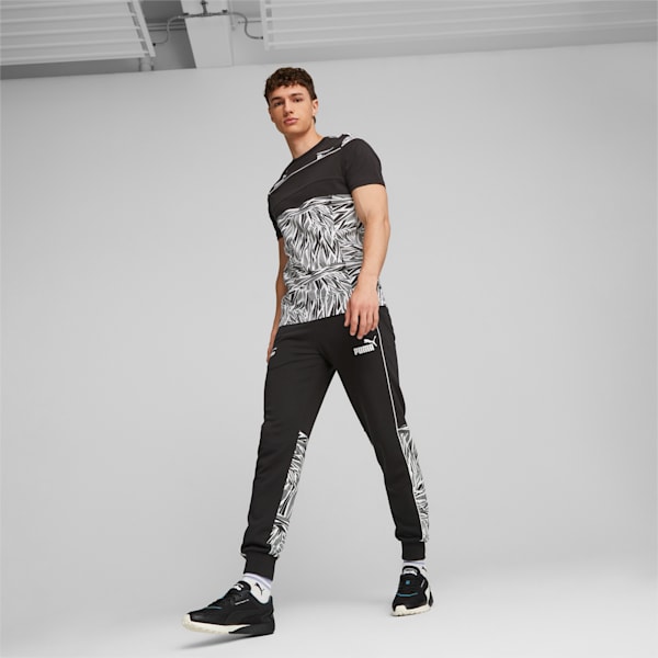 Porsche Legacy Men's Camo SDS Motorsport Tee, PUMA Black, large-ZAF