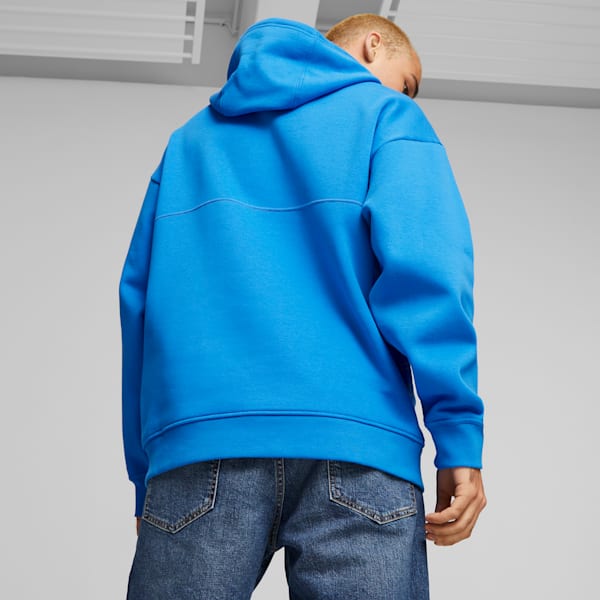 Mercedes-AMG PETRONAS Statement Men's Motorsport Sweatshirt, Ultra Blue, large-ZAF
