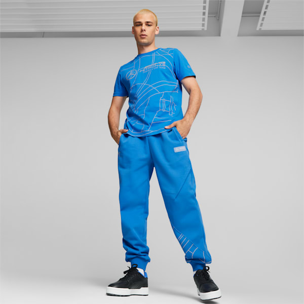Mercedes-AMG PETRONAS Statement Men's Motorsport Tee, Ultra Blue, large-ZAF
