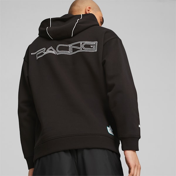 Mercedes-AMG Petronas Motorsport Garage Crew Hoodie, PUMA Black, large-ZAF