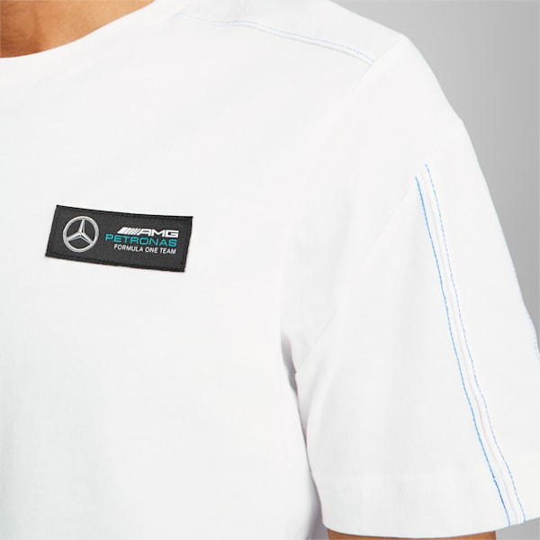 Mercedes-AMG PETRONAS Men's MT7 Tee, PUMA White, large-ZAF