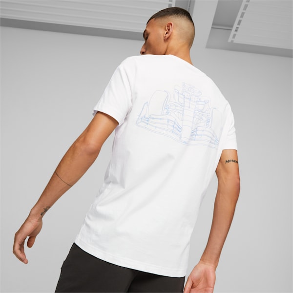 Mercedes-AMG PETRONAS Men's MT7 Tee, PUMA White, large-ZAF