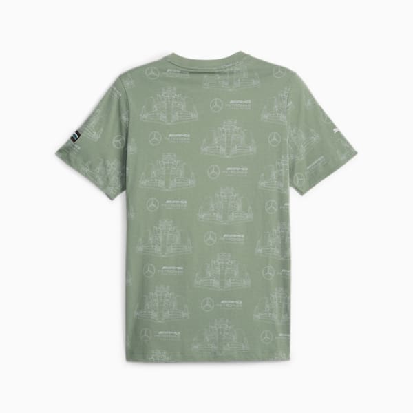 Remera para hombre Mercedes-AMG PETRONAS, Eucalyptus, large-ARG