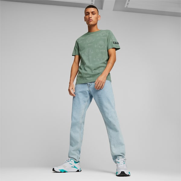 Remera para hombre Mercedes-AMG PETRONAS, Eucalyptus, large-ARG