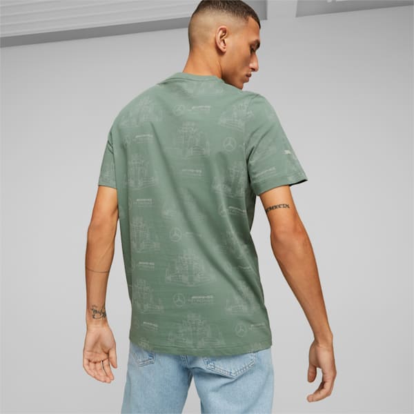 Remera para hombre Mercedes-AMG PETRONAS, Eucalyptus, large-ARG