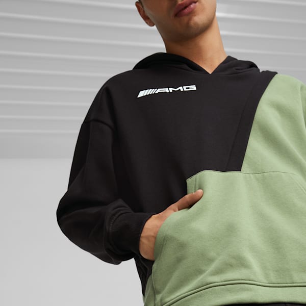 Mercedes-AMG Statement Men's Hoodie, Dusty Green, large-ZAF