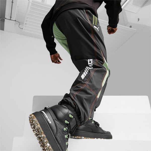Mercedes-AMG Statement Men's Woven Pants, PUMA Black, large-ZAF
