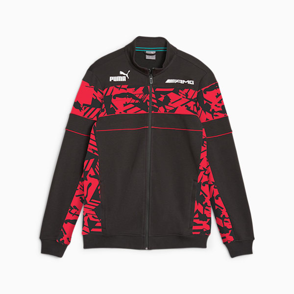 Mercedes-AMG Camo SDS Men's Sweat Jacket, PUMA Black, large-ZAF